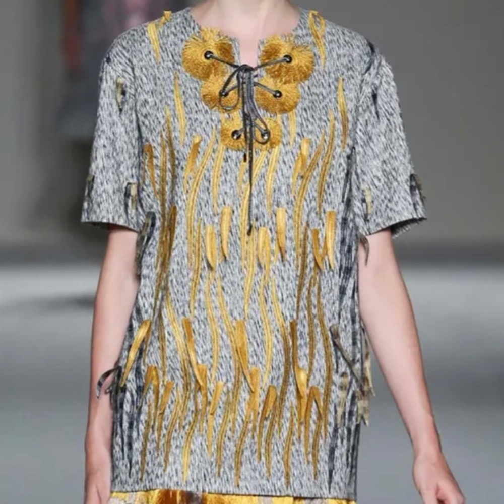 Marco de Vincenzo 2015 runway RTW top. Stunning!